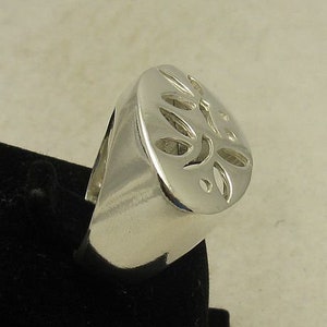 R000898 Sterling Silver Ring Solid 925 Dragonfly image 3