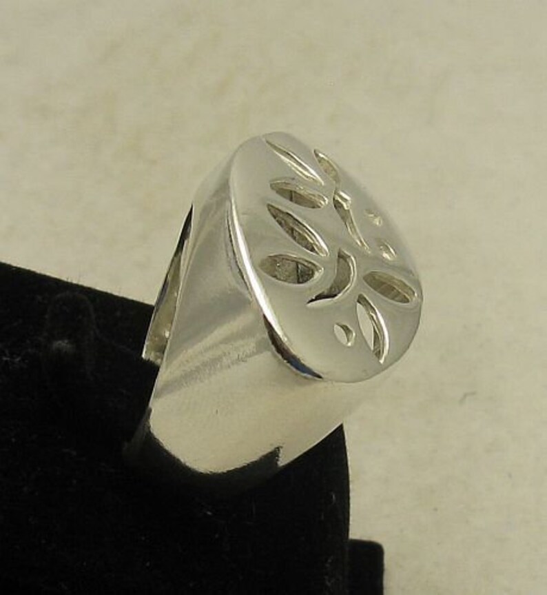 R000898 Sterling Silver Ring Solid 925 Dragonfly image 3