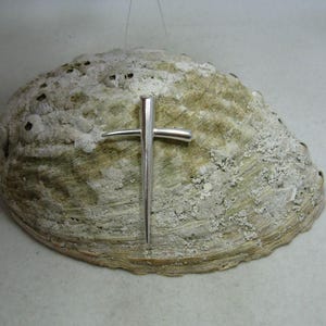 Sterling Silver Cross Pendant 50x29mm Stamped 925 Nickel Free image 3