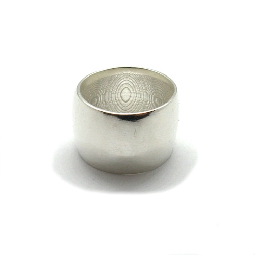 Spilla Tamburo In Argento 925 Con Dettagli Intagliati – 17mm, Unisex, Regalo Con Custodia