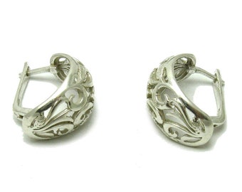 E000554 Sterling silver earrings 925 French clip