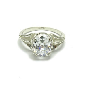 R001651 Sterling silver ring 925 Cubic Zirconia