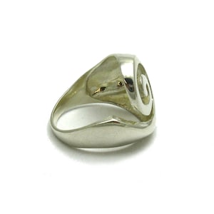 R000511 Sterling zilveren ring spiraal massief 925 afbeelding 3