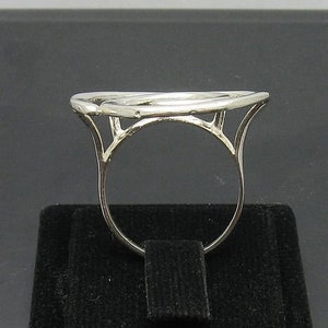 R000920 STERLING SILVER Ring Solid 925 Spiral image 3