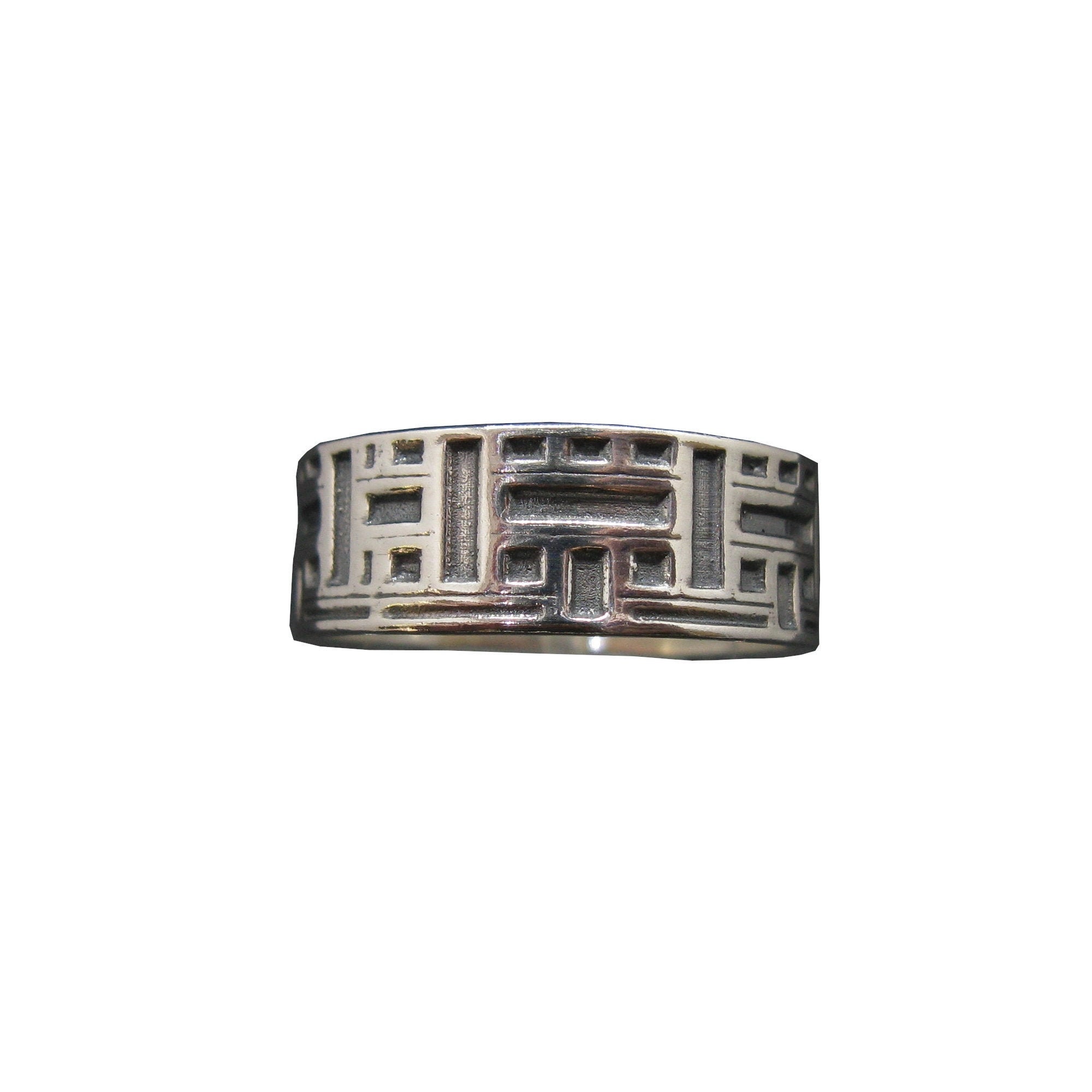 Sterling Silver Ring 8mm Band Genuine Solid Hallmarked 925