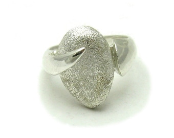 Sterling Silver Abstract Ring Stamped 925 Nickel Free