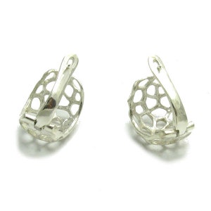 E000537 Boucles d'Oreille Argent 925 image 3