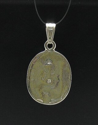 Ciondolo In Argento Sterling A Forma Di Drago, Massiccio, Autentico, Con Marchio Di Garanzia 925, Senza Nichel - Italia