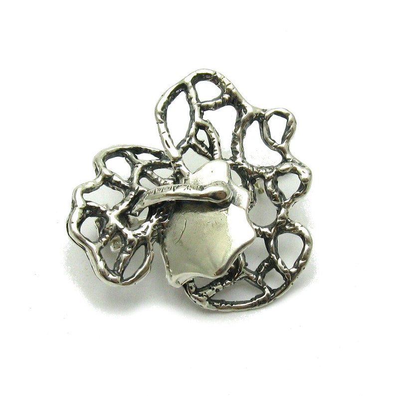 A000124 Sterling Silver Brooch 925 image 1