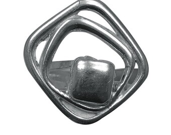 AUTENTICO ANELLO IN argento sterling 925 con contorno di diamanti carini, mis... EUR 15,25 - IT AUTENTICO ANELLO IN argento sterling 925 con contorno di diamanti carini, mis... EUR 15,25 - IT
