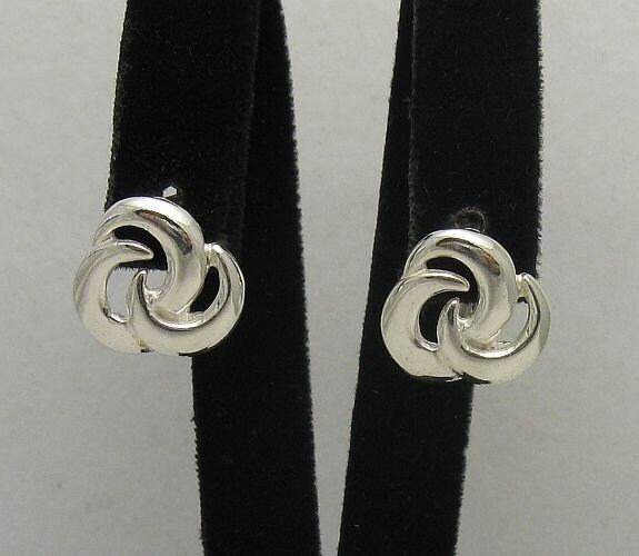 E000395 Sterling Silver Earrings 925 - Etsy