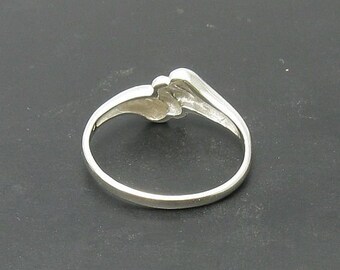 Stravagante Anello Argento Sterling Stampato Solido 925 Drago Fatto a
