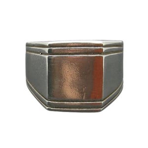 Sterling Silver Men Signet Ring Solid Genuine Stamped 925 Nickel Free