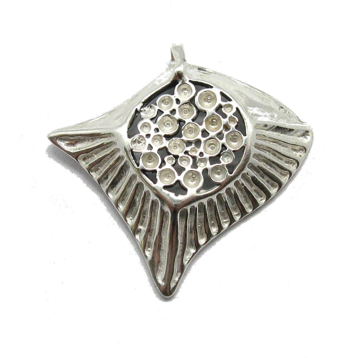 PE001299 Genuine Sterling Silver Handmade Pendant Solid Hallmarked 925 ...