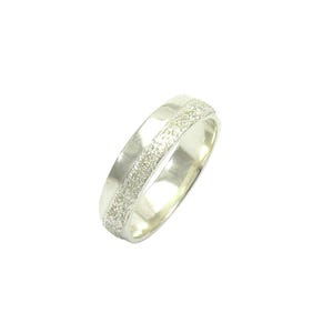 Sterling Silver Ring Band Hallmarked 925 Nickel Free Laser Finished