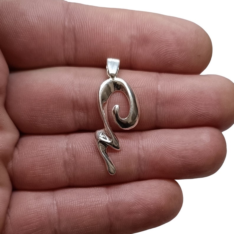 Sterling Silver Pendant Solid Genuine Stamped 925 Nickel Free image 3