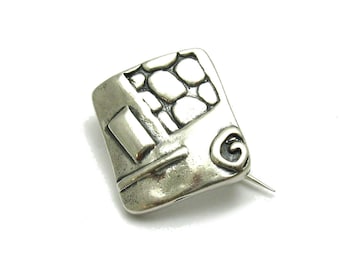 A000133 Sterling Silver Brooch 925