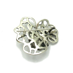 A000124 Sterling Silver Brooch 925 image 2