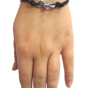 Bracelet en argent 925 Serpent NATUREL B000139 image 2