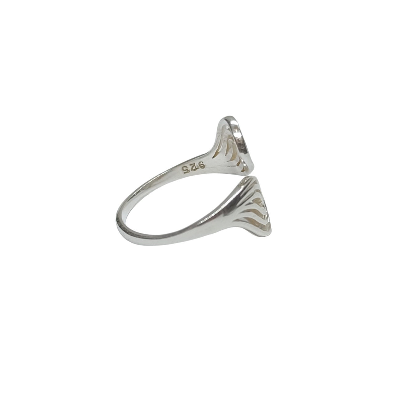 Ring Damen Silber 925 Echter Sterling Silber Ring Massiv Punziert