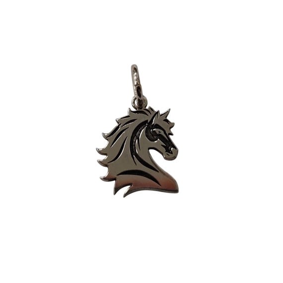 JERWLI Collana a cavallo in argento Sterling 925, con ciondolo a forma di cavallo, regalo per donne, ragazze, amanti dei cavalli, Argento sterling, Nessuna pietra preziosa