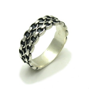 Sterling Silver Ring Band Hallmarked 925 Nickel Free
