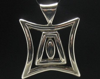 Sterling Silver Pendant Genuine Solid Hallmarked 925 Nickel Free