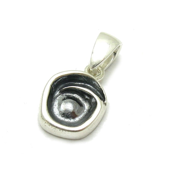 Plain Sterling Silver Pendant Solid 925 Spiral PE001067 Perfect Quality Empress Plain Sterling Silver Pendant Solid 925 Spiral PE001067 Perfect Quality Empress