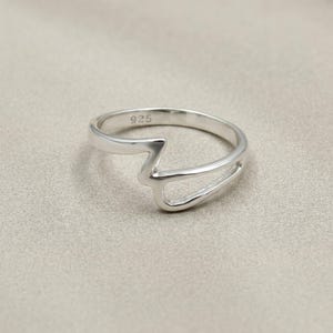 Dainty Sterling Silver Ring Stamped 925 Nickel Free
