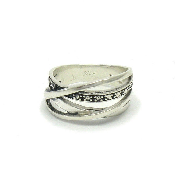 R001411 STERLING SILVER Ring Solid 925