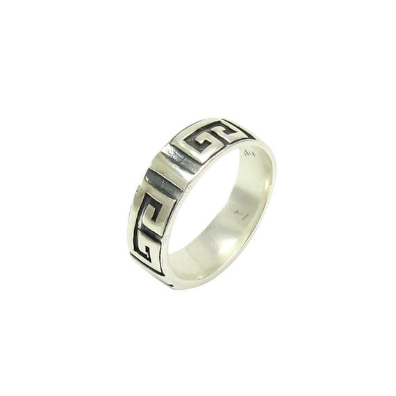 925 Silber Ring R001256 Mäander - Österreich