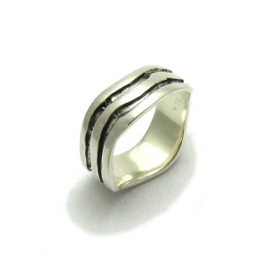 R000144 Sterling Silver Ring  Band Solid  925