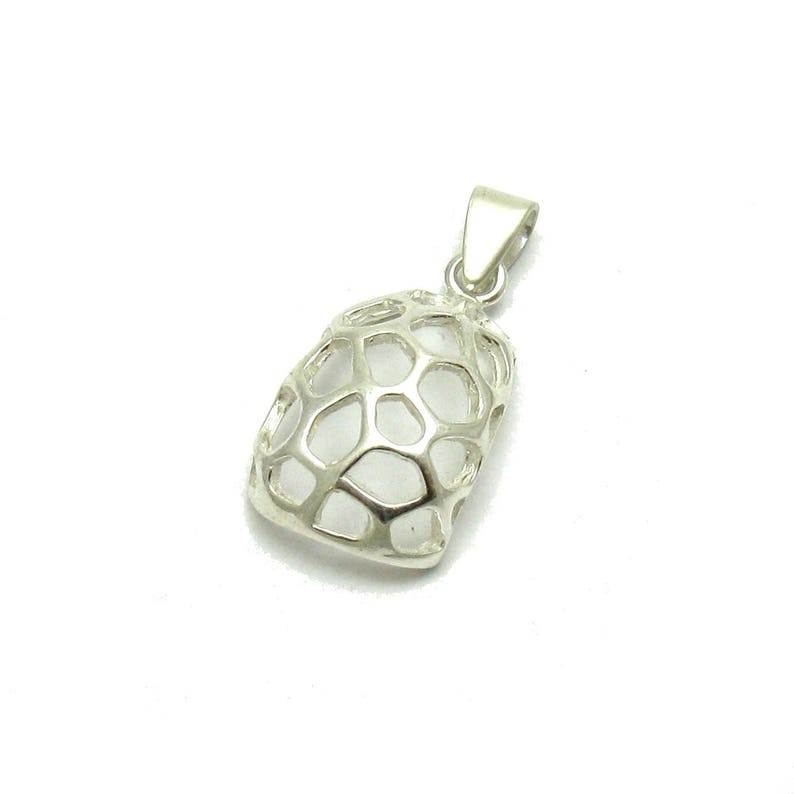PE001197 Sterling silver pendant charm 925 solid handmade