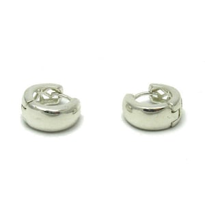 Sterling Silver Earrings Hoops Solid Hallmarked 925 Nickel Free