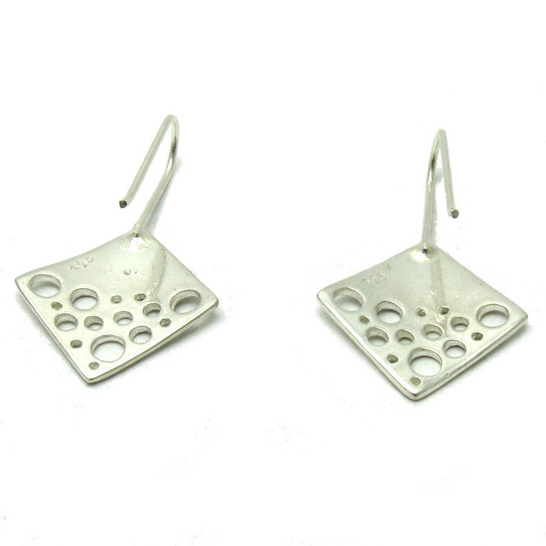 E000564 Sterling silver earrings 925 image 2