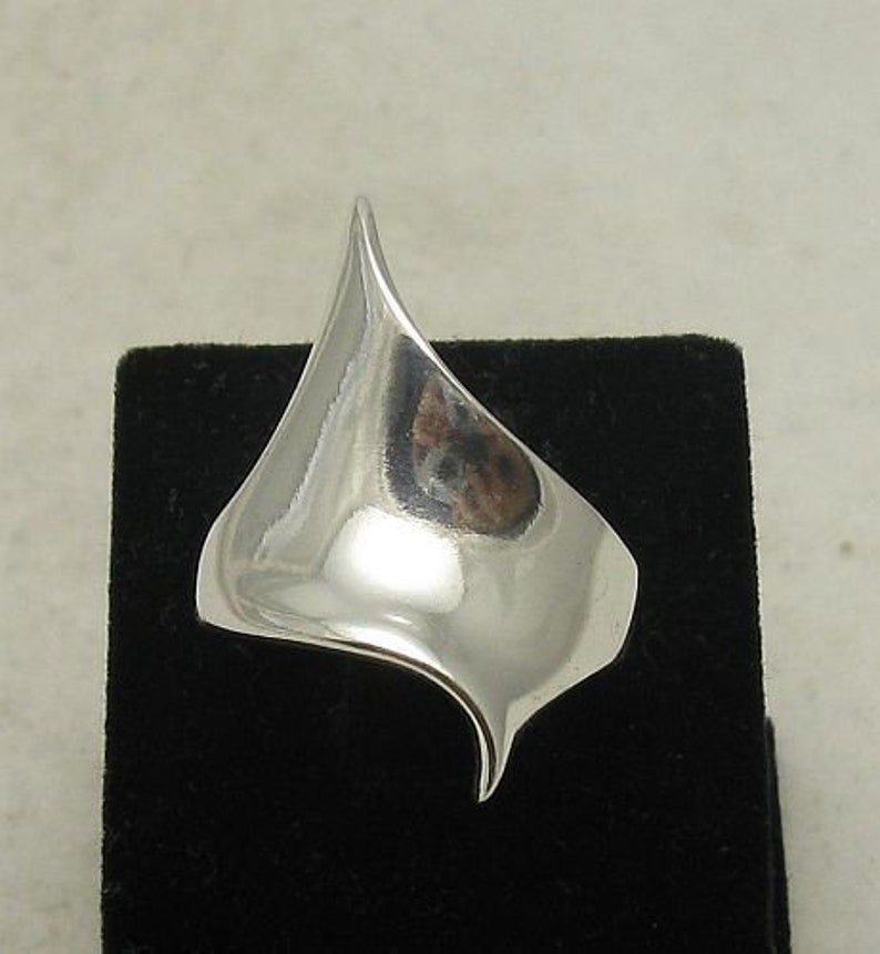 R000892 Sterling Silver Ring Solid 925 image 1