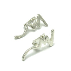 E000511 Sterling silver earrings 925 image 2