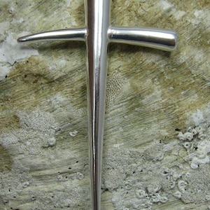 Sterling Silver Cross Pendant 50x29mm Stamped 925 Nickel Free image 2