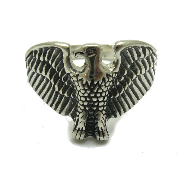 925 Silber ring R001725 Adler