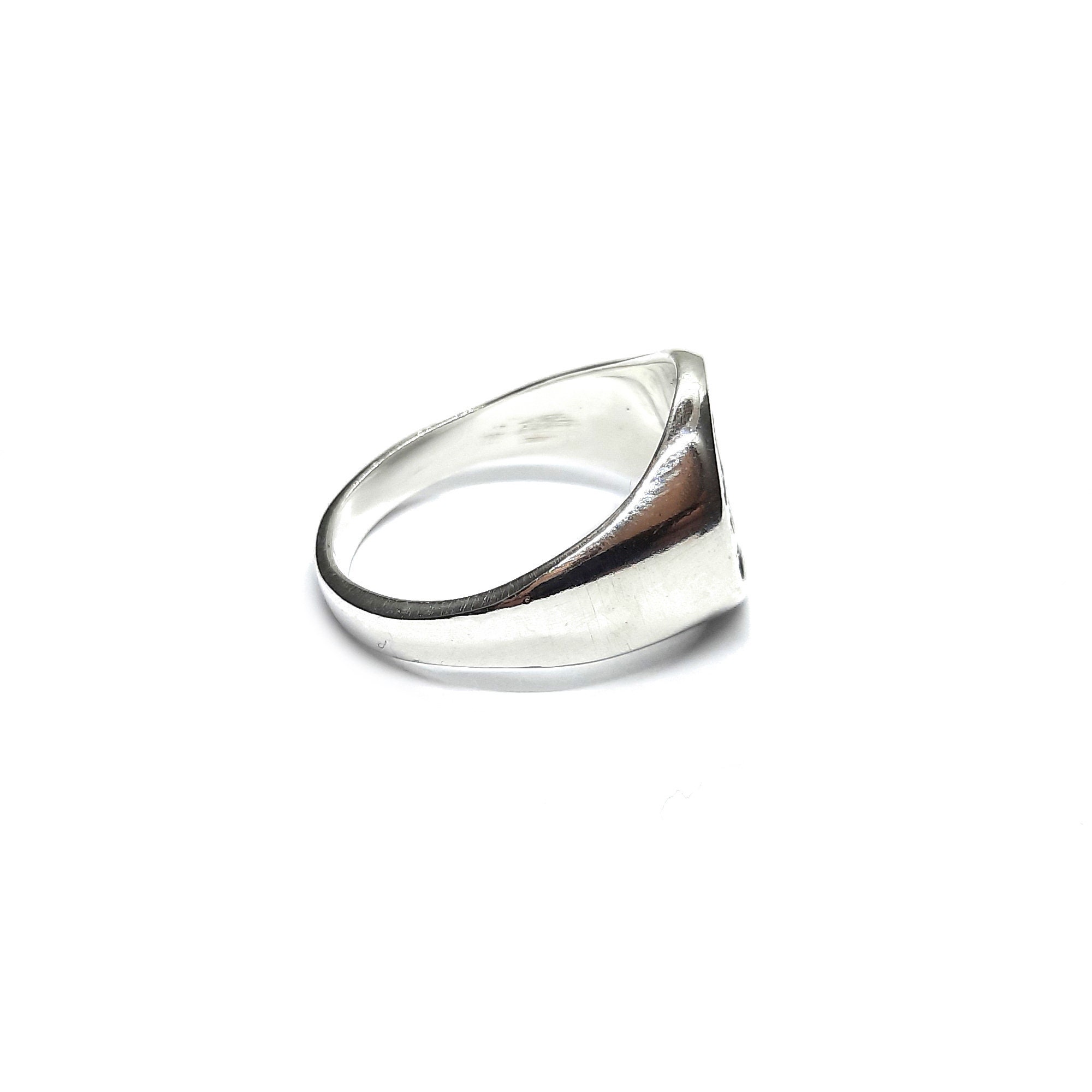 Grande anello sinuoso in argento sterling | Anello in Argento Desire
