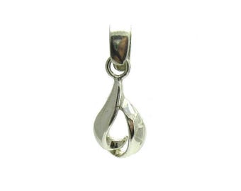 Sterling Silver Pendant Hallmarked 925 Drop