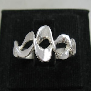 R001132 STERLING SILVER Ring Solid 925