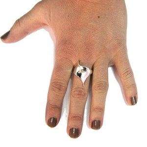 R000892 Sterling Silver Ring Solid 925 image 4