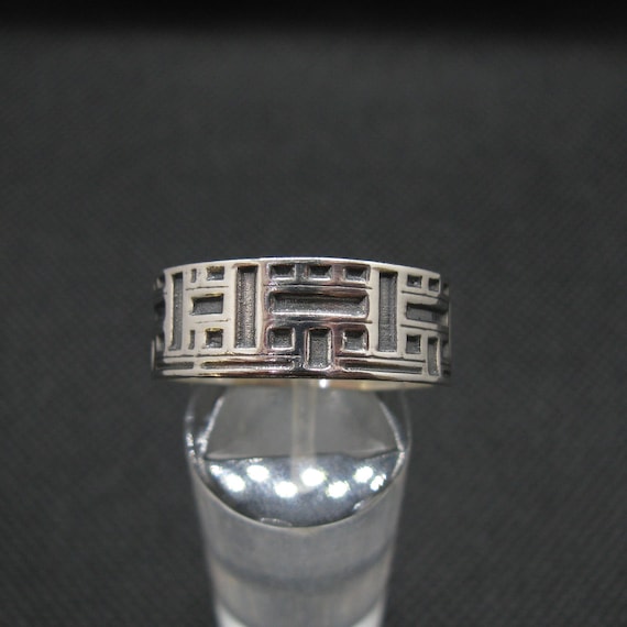 Sterling Silver Ring 8mm Band Genuine Solid Hallmarked 925