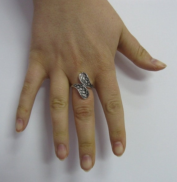 Anello Minimalista In Argento Sterling A Spirale Autentico - Foto 4