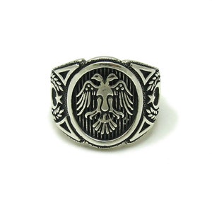 R001583 STERLING SILVER Ring Solid 925 Eagle