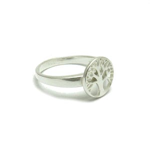 Sterling Silver Tree of Life Ring image 3