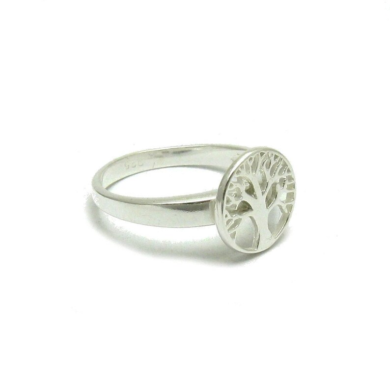 Sterling Silver Tree of Life Ring image 3