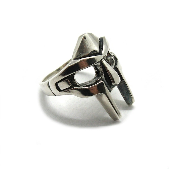R001768 Bague argent massif 925 heavy metal Etsy France