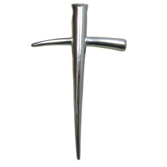 Sterling Silver Cross Pendant 50x29mm Stamped 925 Nickel Free